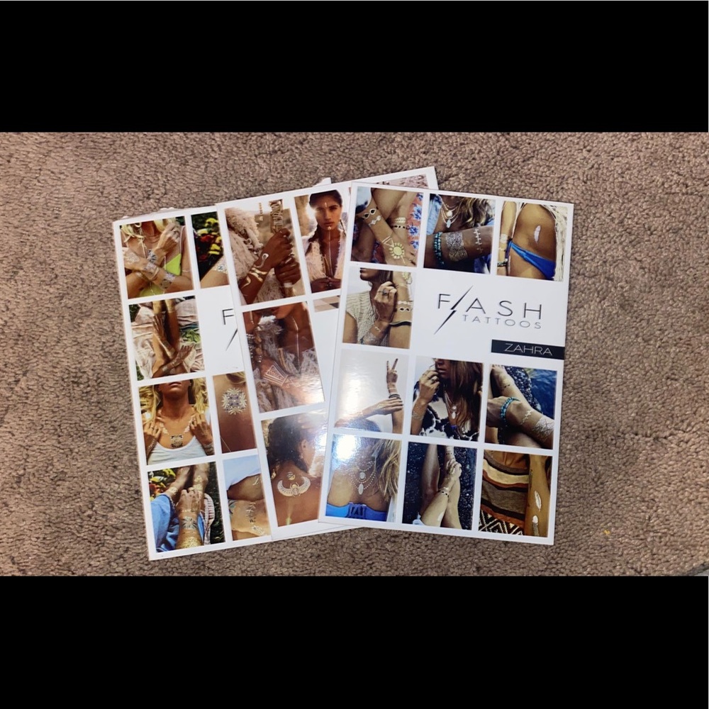 Flash Tats 3 PACK